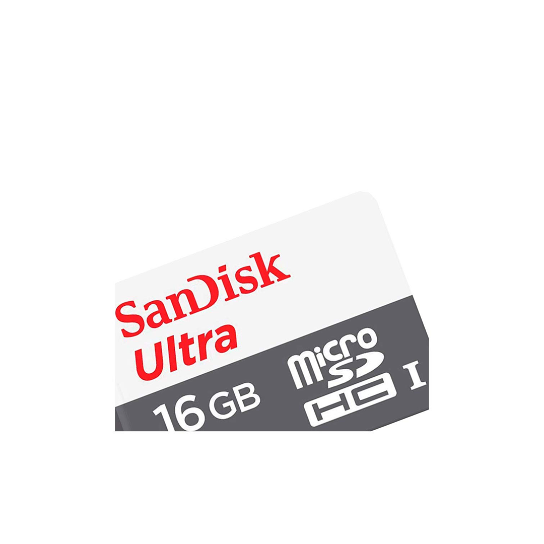 بطاقة سانديسك الترا SDSQUNS-016G-GN3MN سعة 16 جيجابايت وسرعة 80 ميجابايت/ثانية UHS I فئة 10 MicroSDHC بطاقة سانديسك الترا SDSQUNS-016G-GN3MN سعة 16 جيجابايت وسرعة 80 ميجابايت/ثانية UHS I فئة 10 MicroSDHC